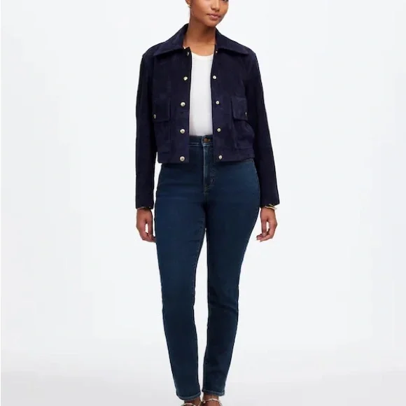 Madewell Women's Dark Blue Skinny Jeans - Picture 10 of 10